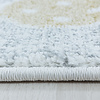 Rond kindervloerkleed - Lucy Wolken Wit - thumbnail 2