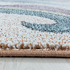 Rond kindervloerkleed Eenhoorn - Fleurtje Geel