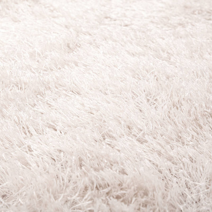 Rond hoogpolig vloerkleed - Snuggy Lichtroze - 2