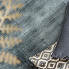 Viscose vloerkleed - Pearl Blauw/Groen
