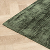 Viscose vloerkleed - Pearl Donkergroen