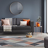 Geometrisch vloerkleed - Zeso Icon Terracotta
