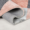 Geometrisch vloerkleed - Zeso Icon Terracotta