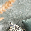 Rond viscose vloerkleed - Pearl Mint