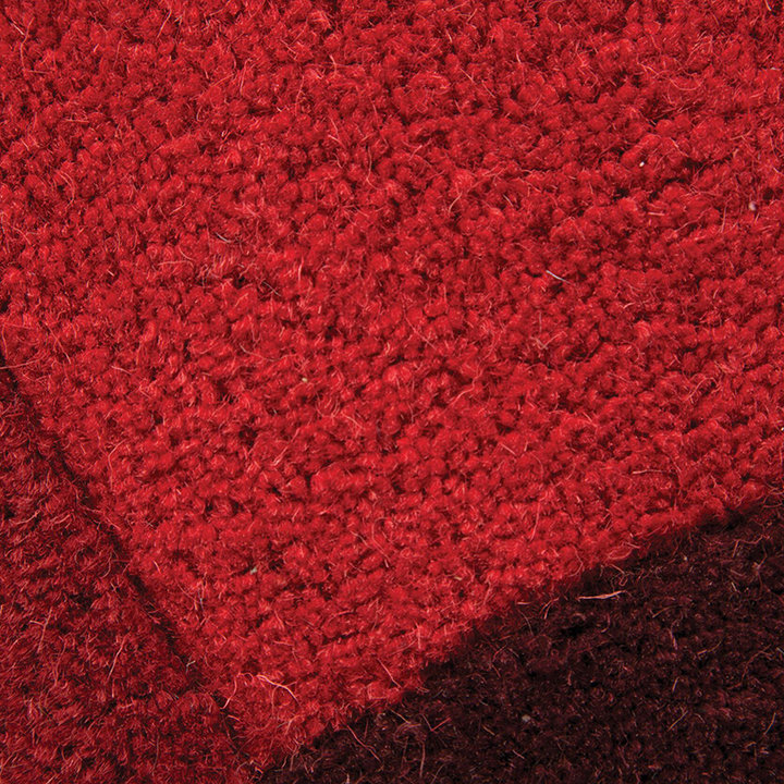 Abstract vloerkleed - Stracto Collage Rood - 4
