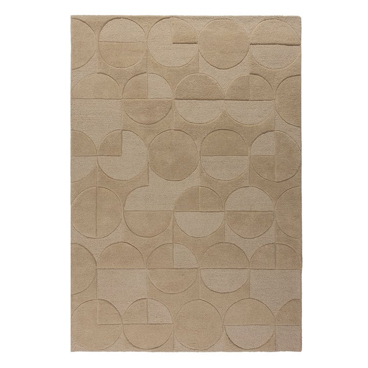 Modern vloerkleed - Mozo Gigi Beige/Creme - 1
