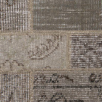 Patchwork vloerkleed - Vinto Taupe