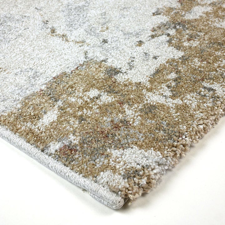 Modern vloerkleed - Mark Geel/Creme - 8