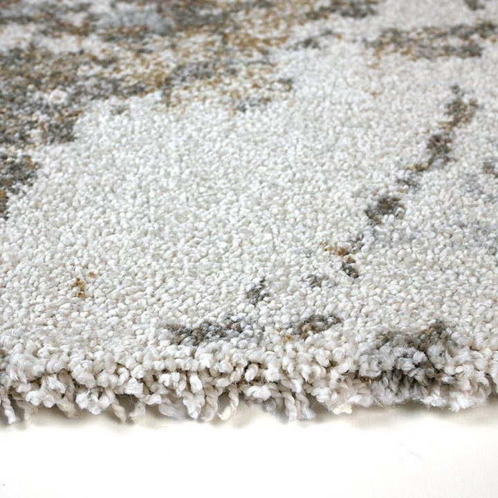 Modern vloerkleed - Mark Geel/Creme - 5
