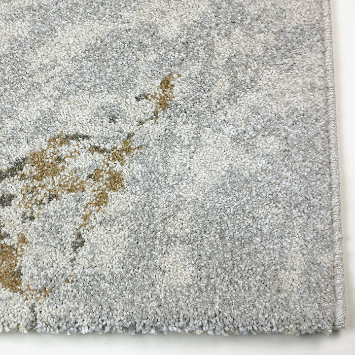 Modern vloerkleed - Mark Geel/Creme - 6