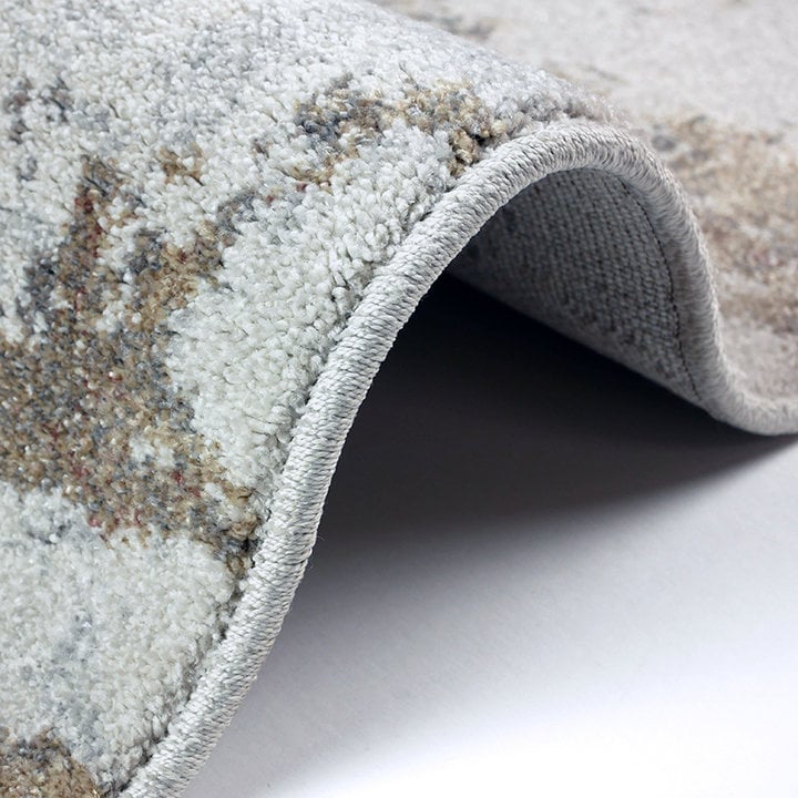 Modern vloerkleed - Mark Geel/Creme - 7