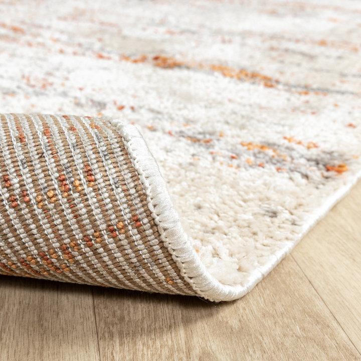 Hoogpolig vloerkleed - Blend Creme/Terra - 6