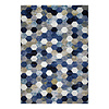 Modern vloerkleed - Amado Blauw 5161