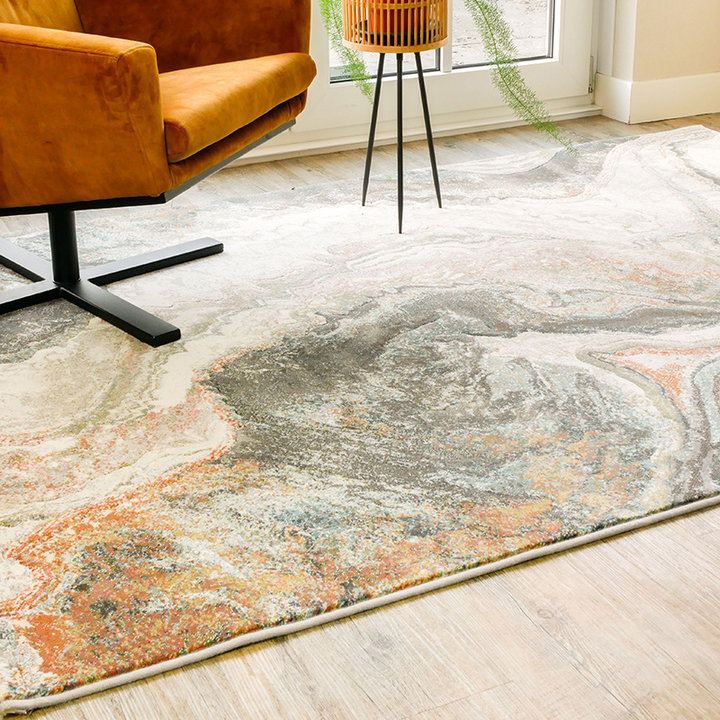 Modern vloerkleed - Aspen Groen 7270 - 3