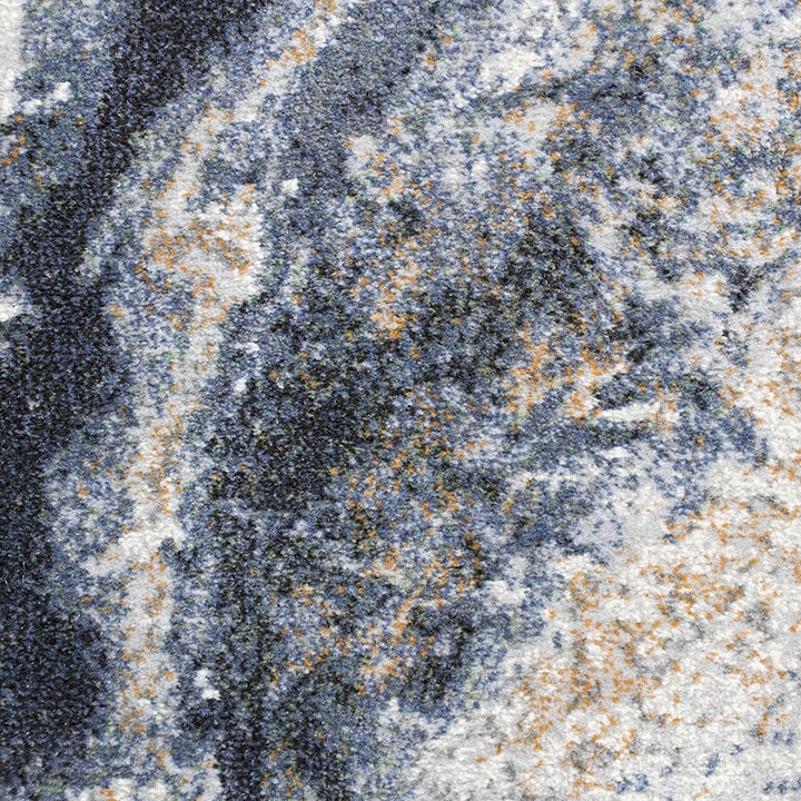 Modern vloerkleed - Aspen Blauw 8656 - 4