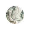 Rond modern vloerkleed - Aspen Groen 7270 - thumbnail 1