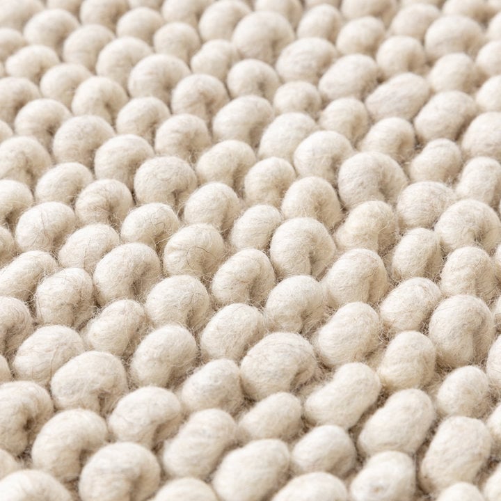 Wollen vloerkleed - Luminous Creme/Wit - 4