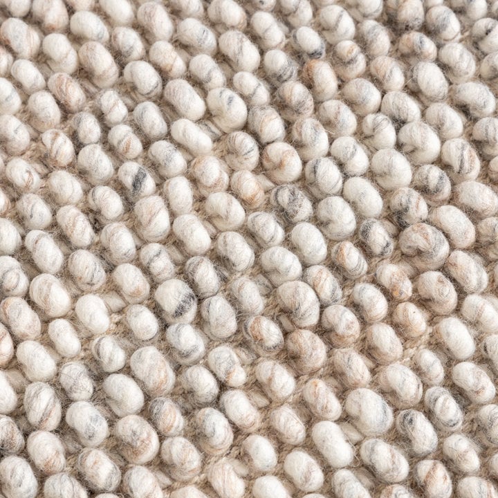 Wollen vloerkleed - Luminous Creme/Gemeleerd - 4