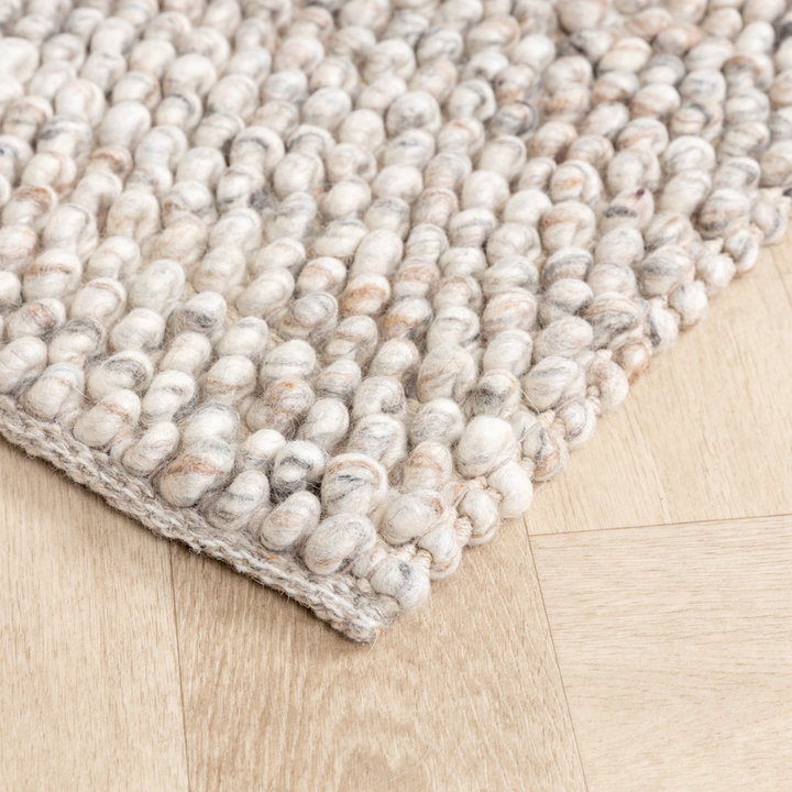 Wollen vloerkleed - Luminous Creme/Gemeleerd - 6