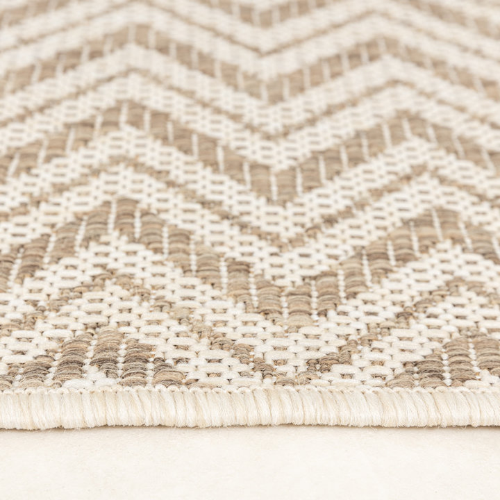 Jute buitenkleed - Nomad Aztec Creme - 5