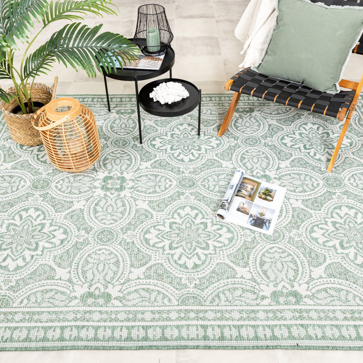 Buitenkleed - Summer Oriental Groen - 3
