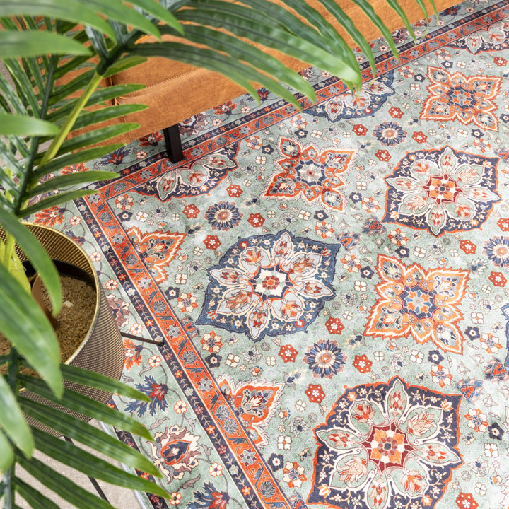 Vintage vloerkleed - Imagine Oriental Groen - 3