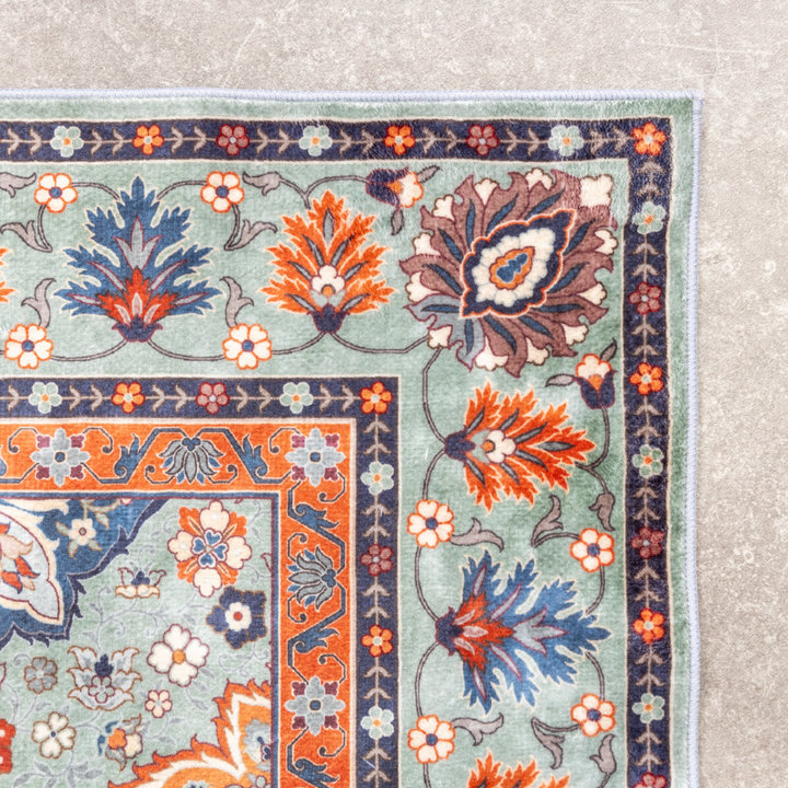 Vintage vloerkleed - Imagine Oriental Groen - 4