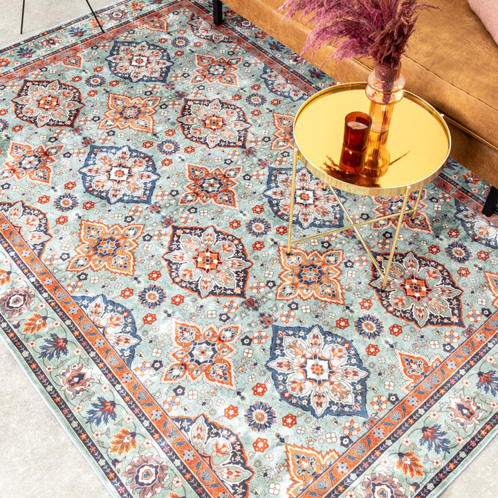 Vintage vloerkleed - Imagine Oriental Groen - 2