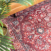Vintage vloerkleed - Imagine Medaillon Rood