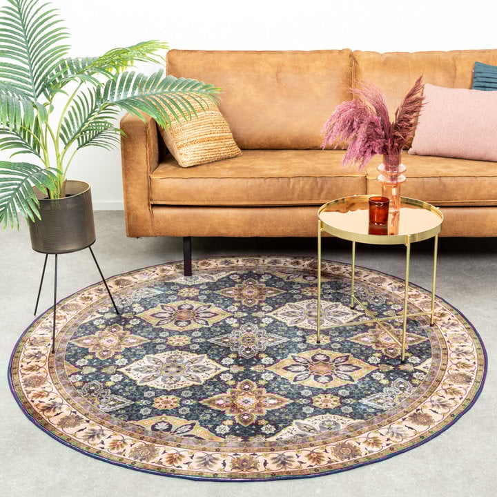 Rond vintage vloerkleed - Imagine Oriental Rustiek - 5