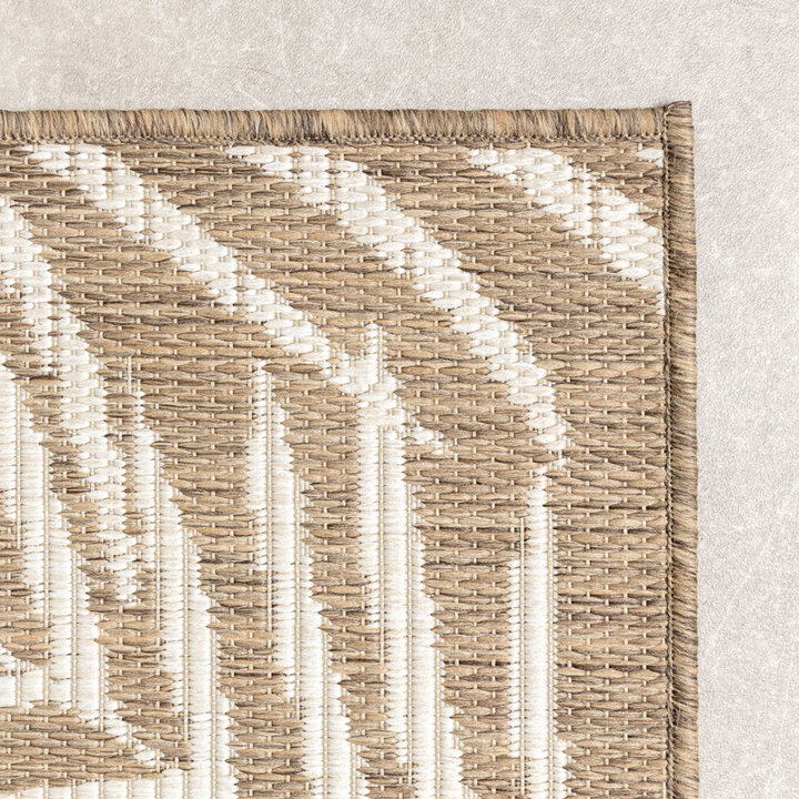 Buitenkleed - Malta Leaves Naturel - 4