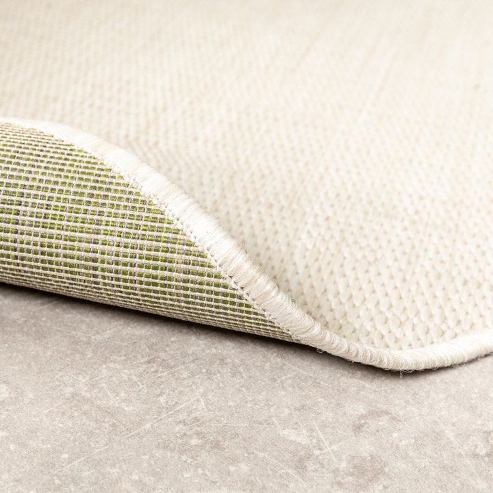 Rond buitenkleed - Malta Melange Creme - 6