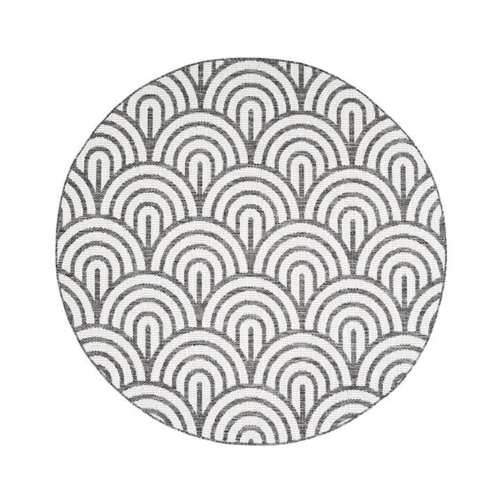 Rond buitenkleed - Summer Arch Grijs - 1