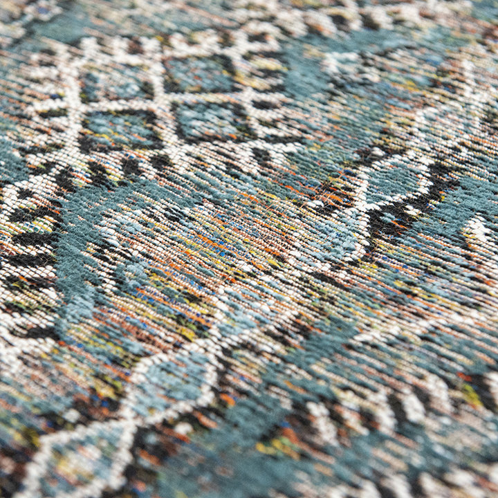 Vintage vloerkleed - Antiquarian Kilim Blauw 9110 - 3