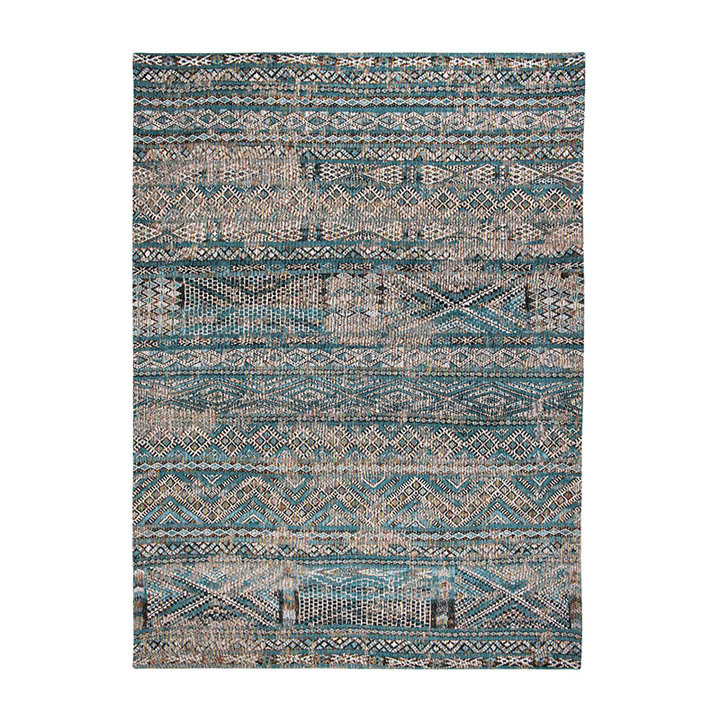 Vintage vloerkleed - Antiquarian Kilim Blauw 9110 - 1