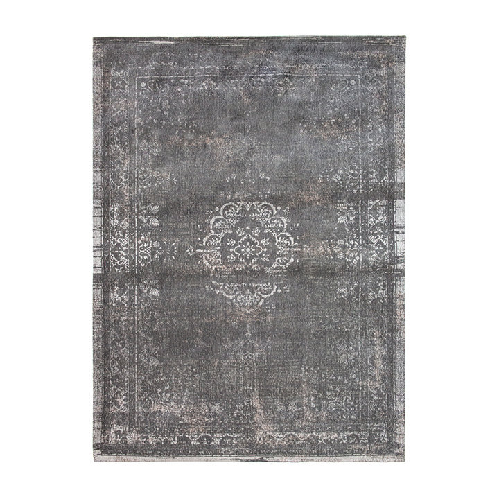 Vintage vloerkleed - Fading World Medaillon Grijs 9148 - 1