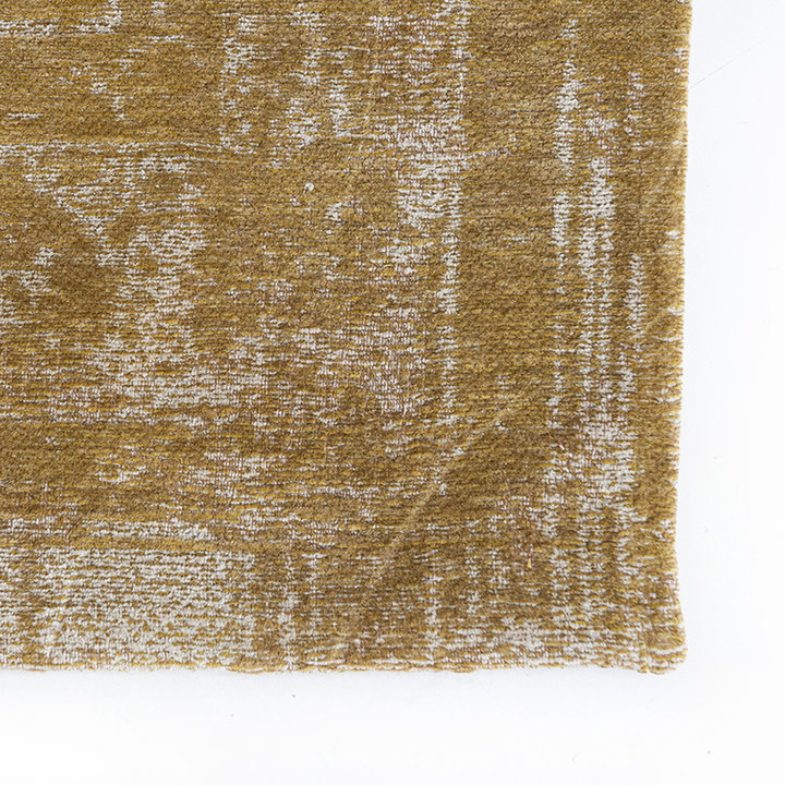 Vintage vloerkleed - Fading World Medaillon Okergeel 9145 - 4
