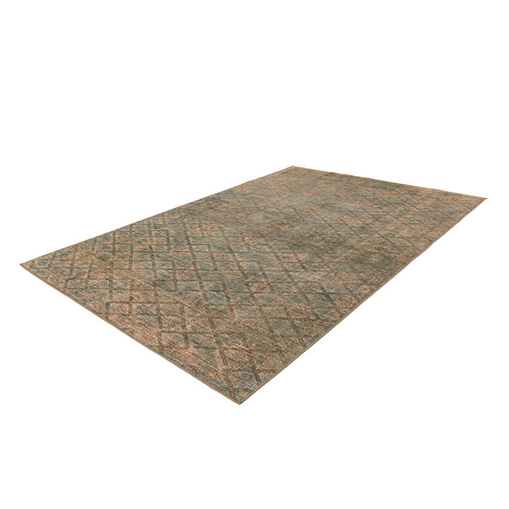 Vintage vloerkleed - Antica 125 Blauw/Goud - 4