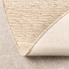 Rond modern buitenkleed - Porto Lines Creme