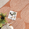 Modern buitenkleed - Porto Curves Terra