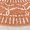 Rond modern buitenkleed - Porto Aztec Terra