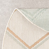 Rond modern buitenkleed - Playa Pattern Creme