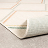 Rond modern buitenkleed - Playa Pattern Creme
