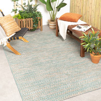 Modern buitenkleed - Playa Aztec Groen
