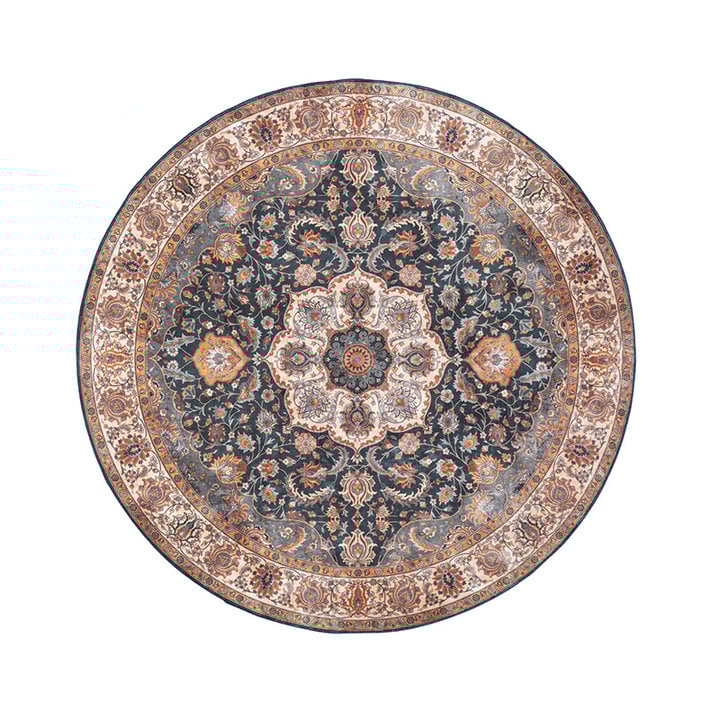 Rond vintage vloerkleed - Imagine Medaillon Rustiek - 1