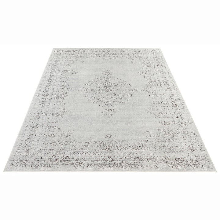 Vintage vloerkleed - May Berseba Creme/Grijs - 2