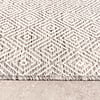 Vierkant Buitenkleed - Summer Tile Lichtgrijs
