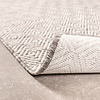 Vierkant Buitenkleed - Summer Tile Lichtgrijs
