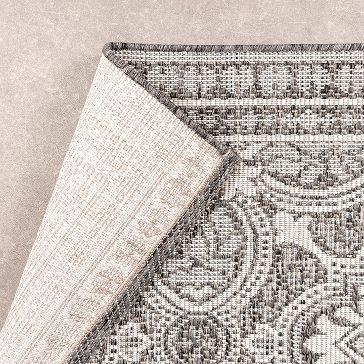 Vierkant Buitenkleed - Summer Oriental Grijs - 7