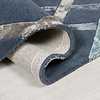Geometrisch vloerkleed - Archeo Trellis Blauw